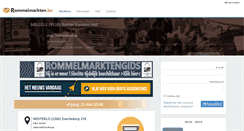 Desktop Screenshot of derommelmarkt.nl
